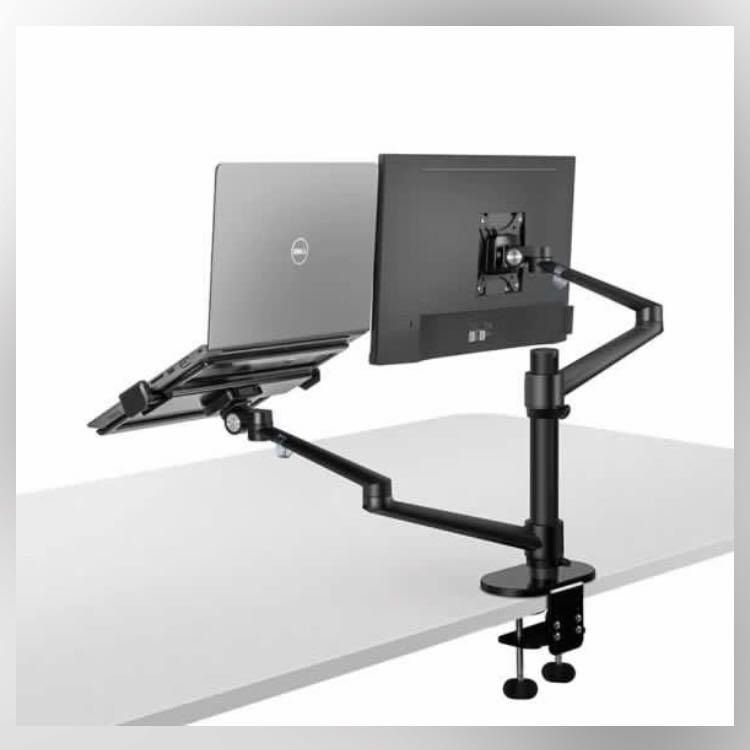 Monitor Mount with Laptop Tray Arm Stand444124196158853121