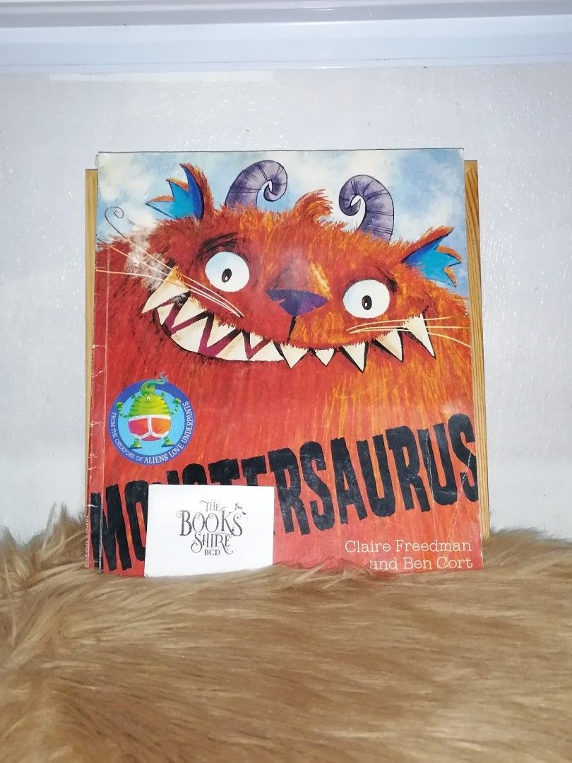 Mostersaurus by Charlie Fredman & Ben Cort (Category: Children's Books) located in Bacolod City. Submitted by thebooksshire_bcd (Listing ID 1435831054, Image 1). Description: 📌Authentic 📌Paperback 📌Glossy pages 📌Colored Illustration 📌Complete and No torn Pages 🧧Payment via Gcash, Gotyme, Palawan Pay, or Bank Transfer 📦Delivery via Flash Express, J&T, or LBC 📚The Books Shire BCD in FB 🧚‍♀️.