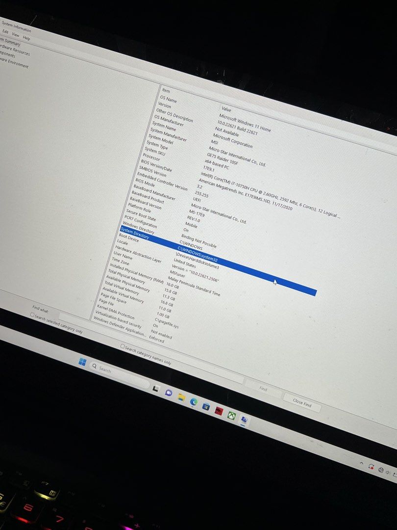 MSI Gaming Laptop - Steelseries Keyboard443995788589803527