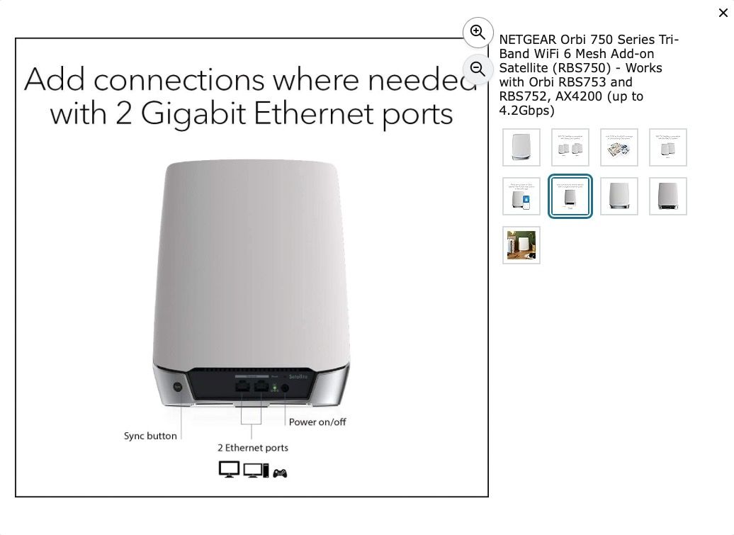 Netgear Orbi Mesh WiFi 6 System444008987530383362