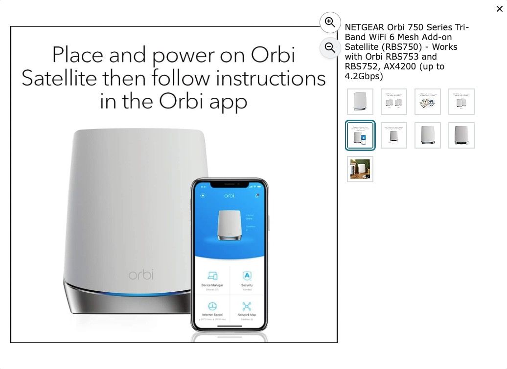 Netgear Orbi Mesh WiFi 6 System444008987530383363