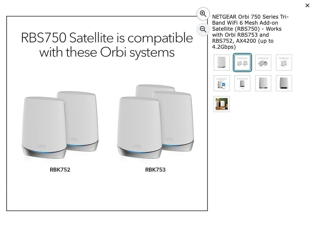 Netgear Orbi Mesh WiFi 6 System444008987530383361