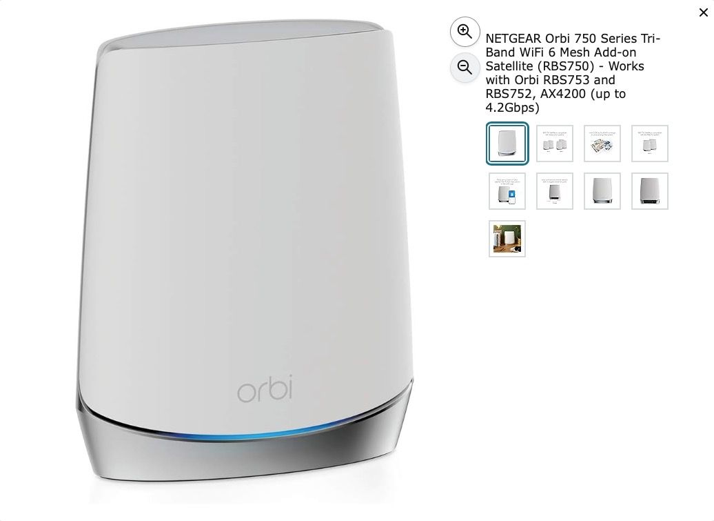 Netgear Orbi Mesh WiFi 6 System