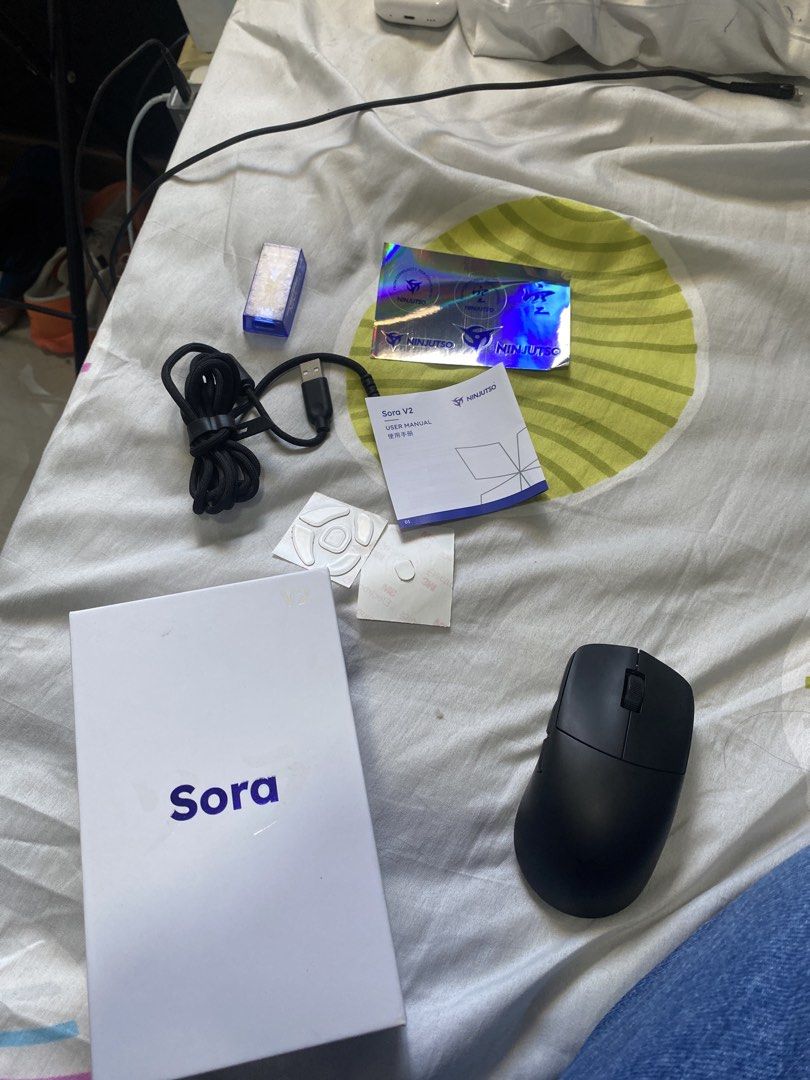 Ninjusto Sora V2 Wireless Gaming Mouse - Black443778458567976964