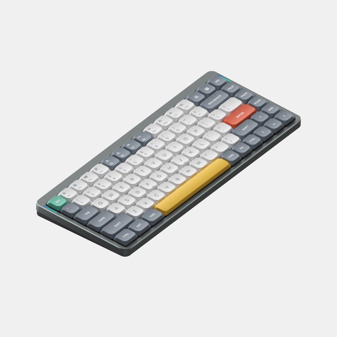 Nuphy Air75 Wireless Mechanical Keyboard × 1 Gateron Brown