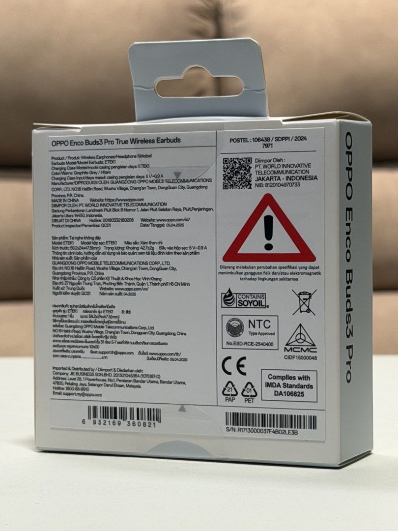 OPPO Enco Buds3 Pro - BNIB446767479548160001