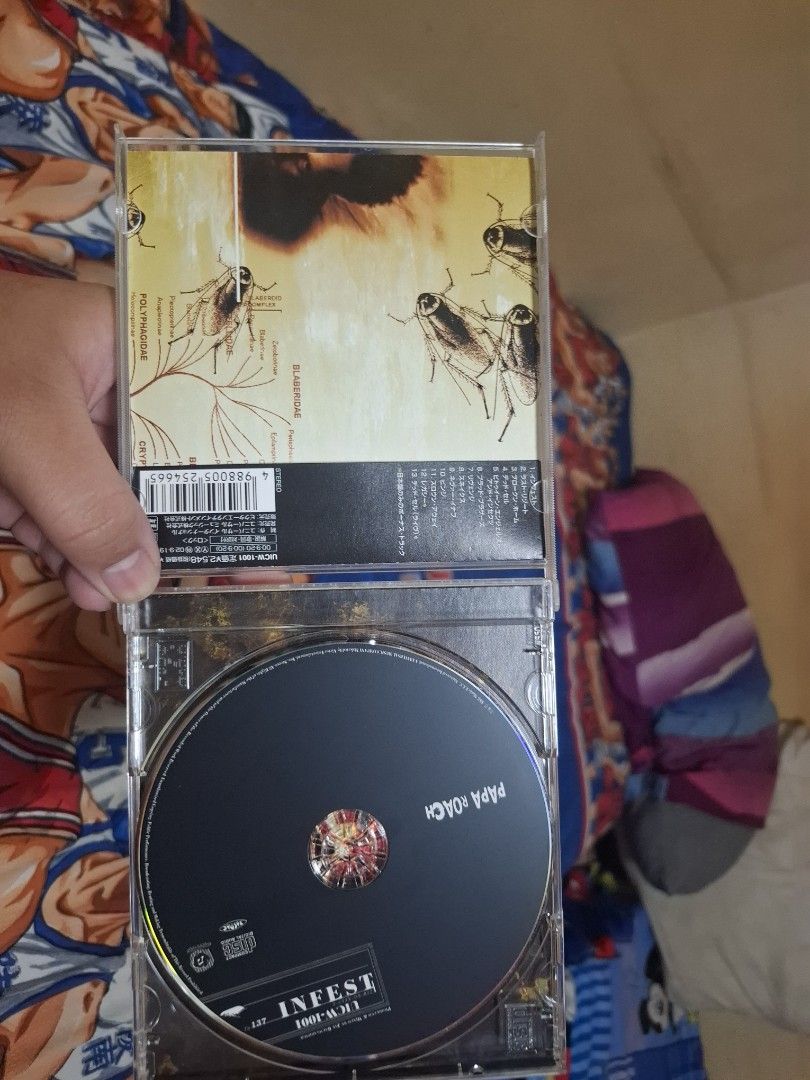 Papa Roach - Infest CD (Category: CDs & DVDs) located in San Jose del Monte. Submitted by youweiner48495 (Listing ID 1435776910, Image 3). Description: - Original Papa Roach "Infest" CD - Japanese Import - Includes original jewel case and cover art - Features tracks like "Last Resort", "Broken Home", and "Dead Cell".