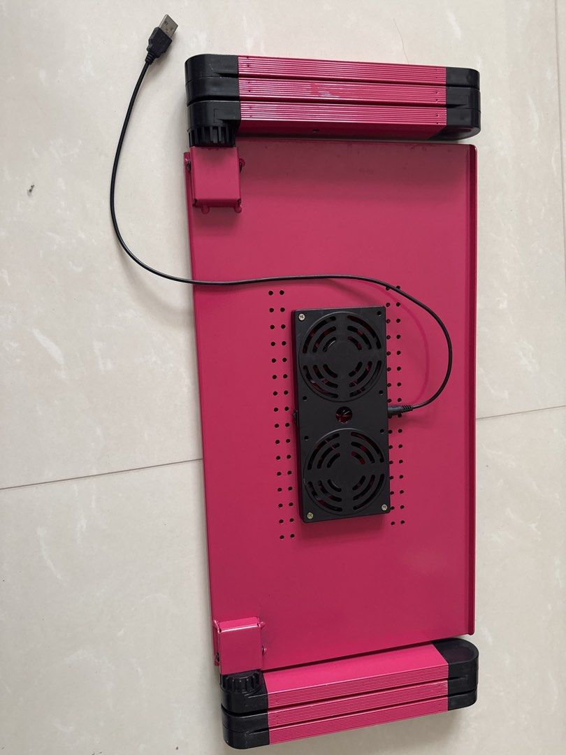 Pink Laptop Cooling Pad with USB Powered Fans443890881654302721