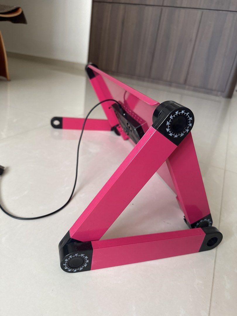 Pink Laptop Cooling Pad with USB Powered Fans443890881654302723