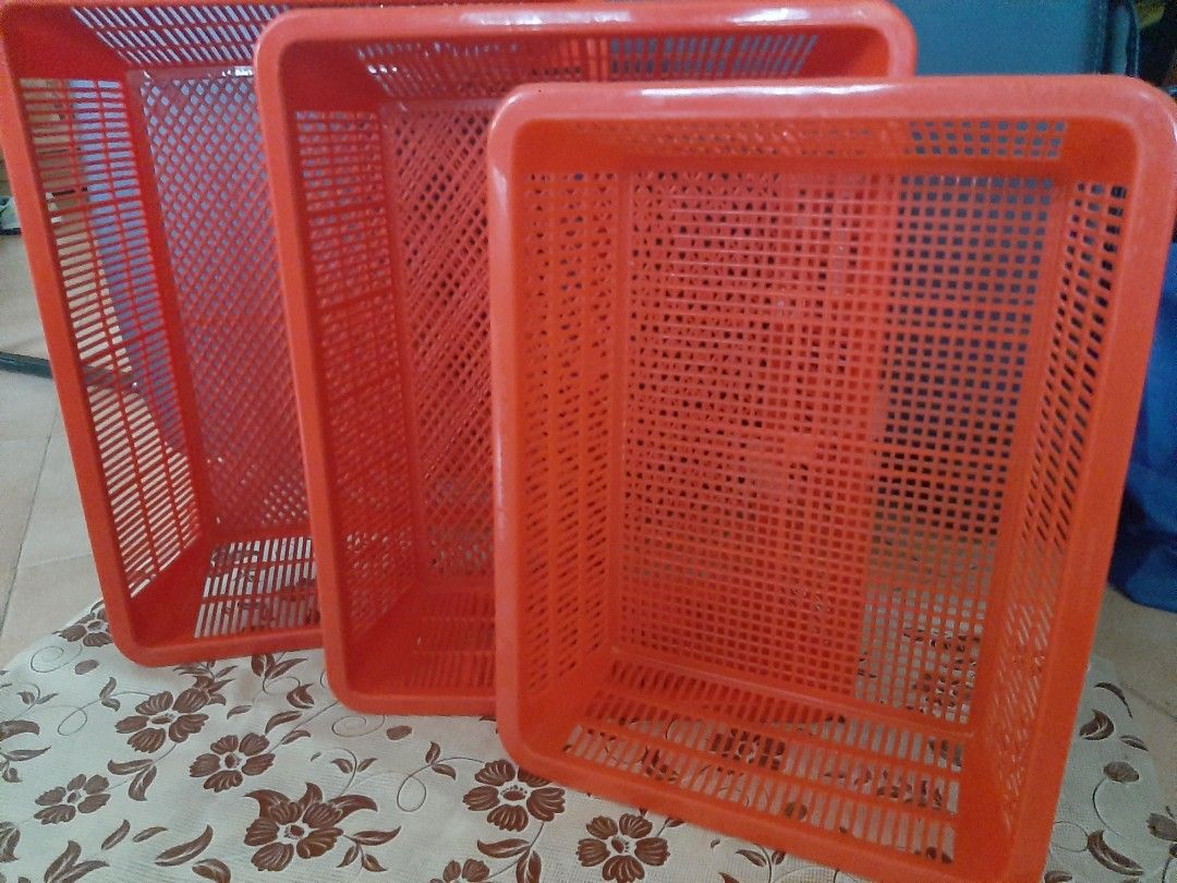 Plastic hamper  basket