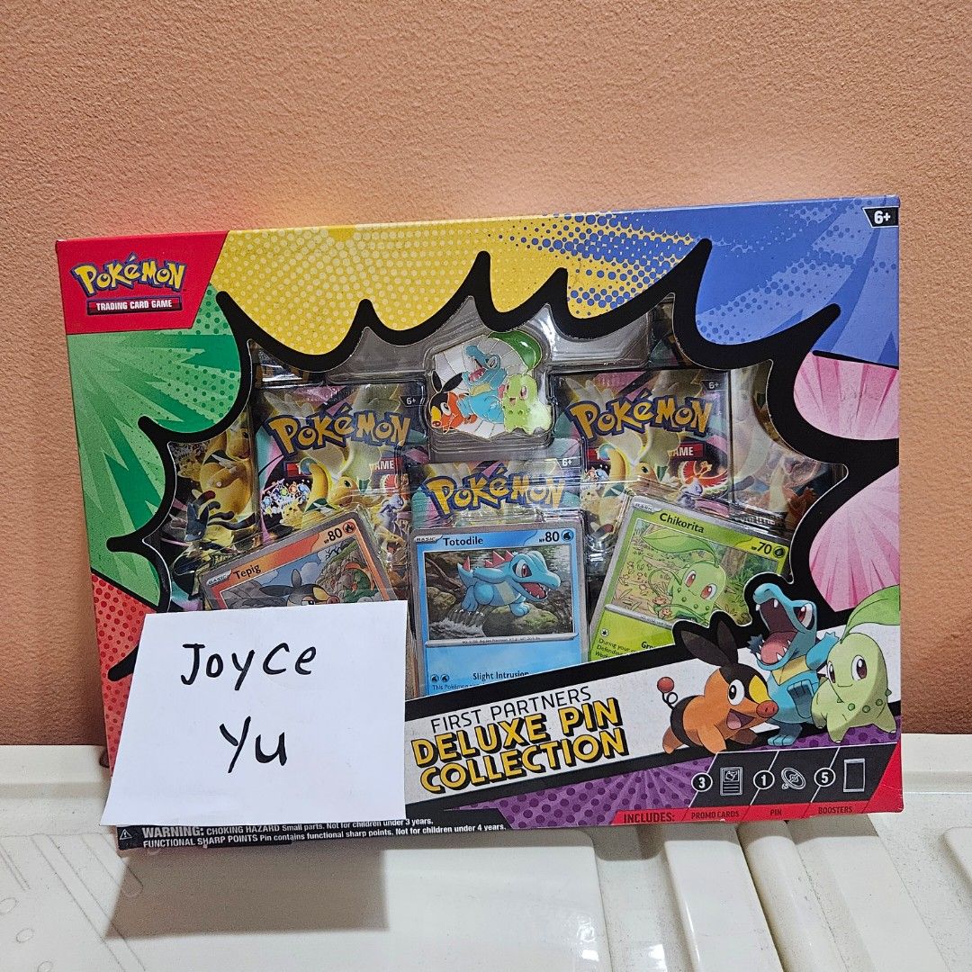 Pokemon First Partners Deluxe Pin Collection (Category: Toys & Games) located in Manila. Submitted by clarisayu (Listing ID 1435881452, Image 1). Description: onhand 4 pcs available location sta cruz manila.