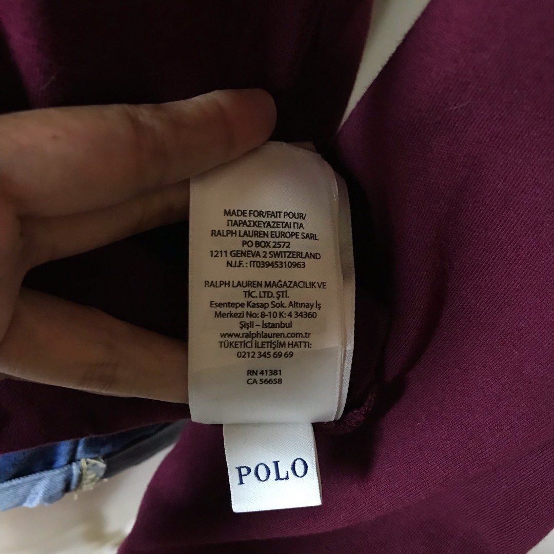 Polo Ralph Lauren Longsleeve Tshirt (Category: Tshirts & Polo Shirts ) located in Pagadian. Submitted by picknpack (Listing ID 1435867003, Image 3). Description: •good as new, no issue •color rate 10/10 •need wash since its thrifted.