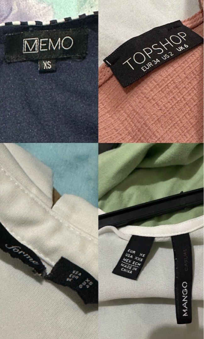 Preloved Branded Sleeveless tops TAKE ALL (Category: Sleeveless) located in Mandaluyong City. Submitted by rosefran (Listing ID 1435222377, Image 2). Description: Preloved Branded Sleeveless tops TAKE ALL - Size: XS-S - Price: 400 (negotiable) - RFS: decluttering 🧾Payment through GCash/Maya/Fund transfer BPI 📍Location: Mandaluyong 🤝 Can do meet ups in Shaw Center Mall or SM Cherry Shaw 🚚 Shipping to be shouldered and arranged by buyer 📩DM fo