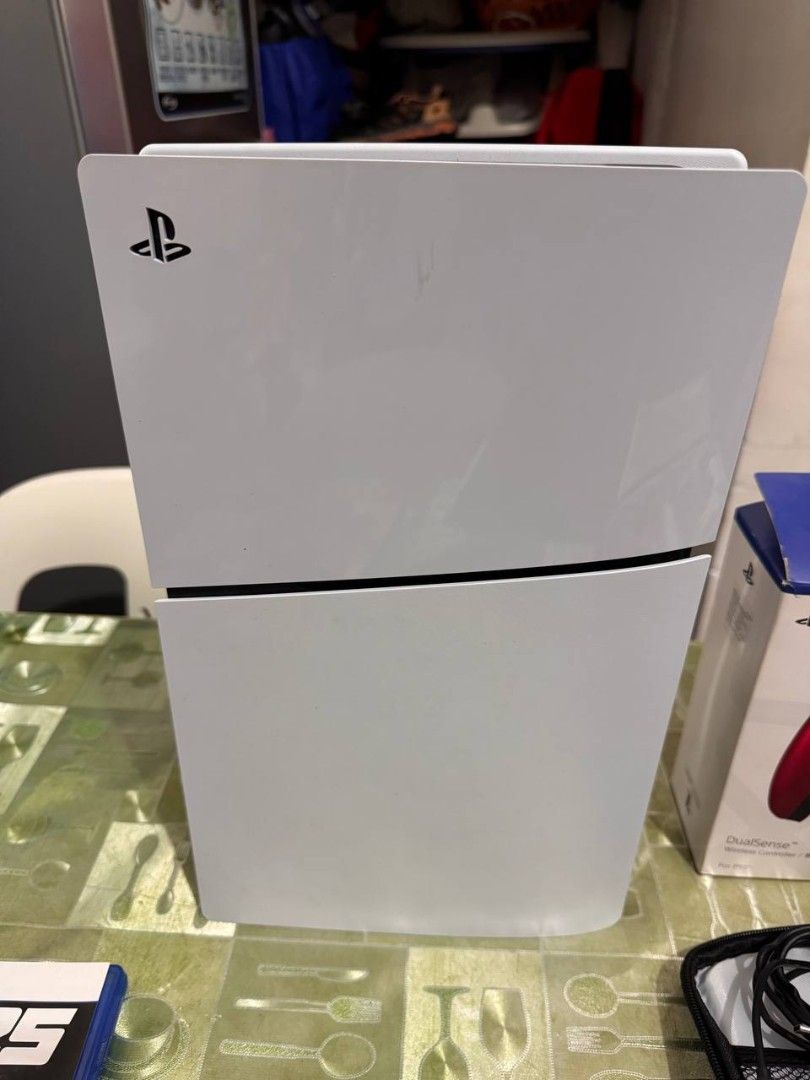 PS5+GAMES+2 CONSOLE (Category: PlayStation) located in Manila. Submitted by iamrjvbx44 (Listing ID 1435855678, Image 2). Description: ‼️For Sale‼️ PS5 with games and 2 consoles already Bought last year.
