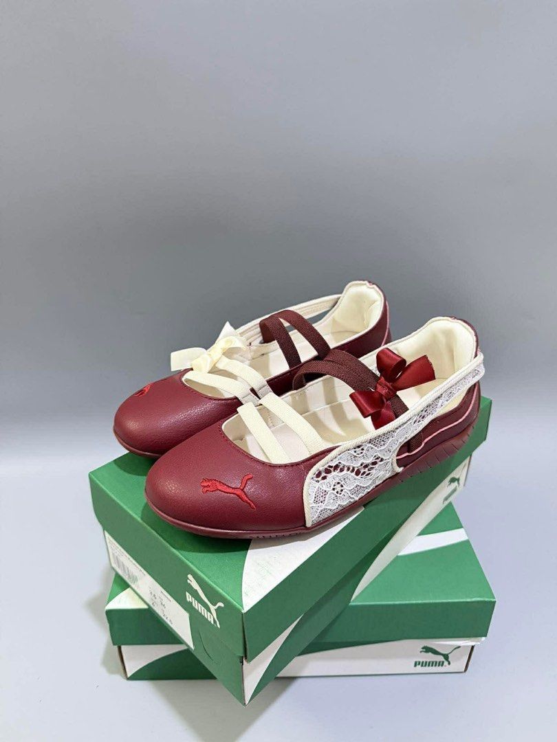 Puma Speedcat Ballet Lace Sneakers (Category: Casual Shoes) located in Candelaria. Submitted by pinkykeenshop (Listing ID 1435787374, Image 1). Description: .