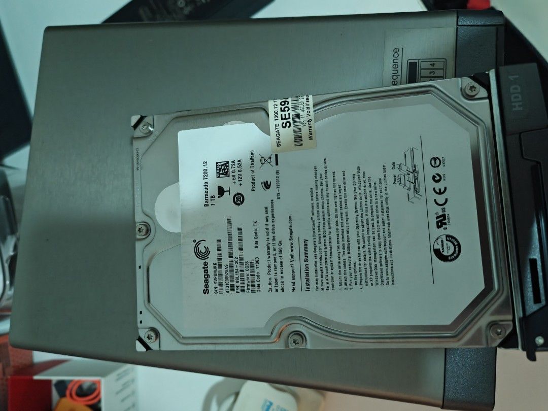 QNAP TS-419P NAS Server with Seagate HDD444252910204364802