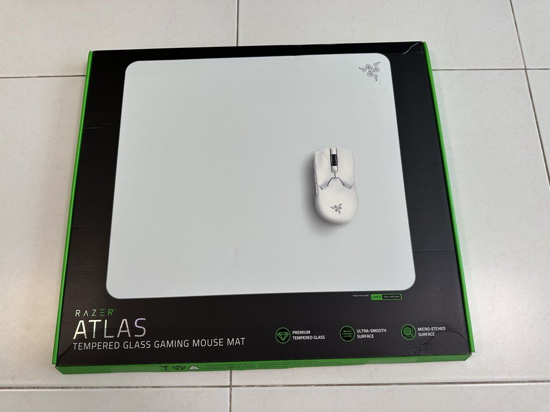Razer Atlas Tempered Glass Gaming Mouse Mat