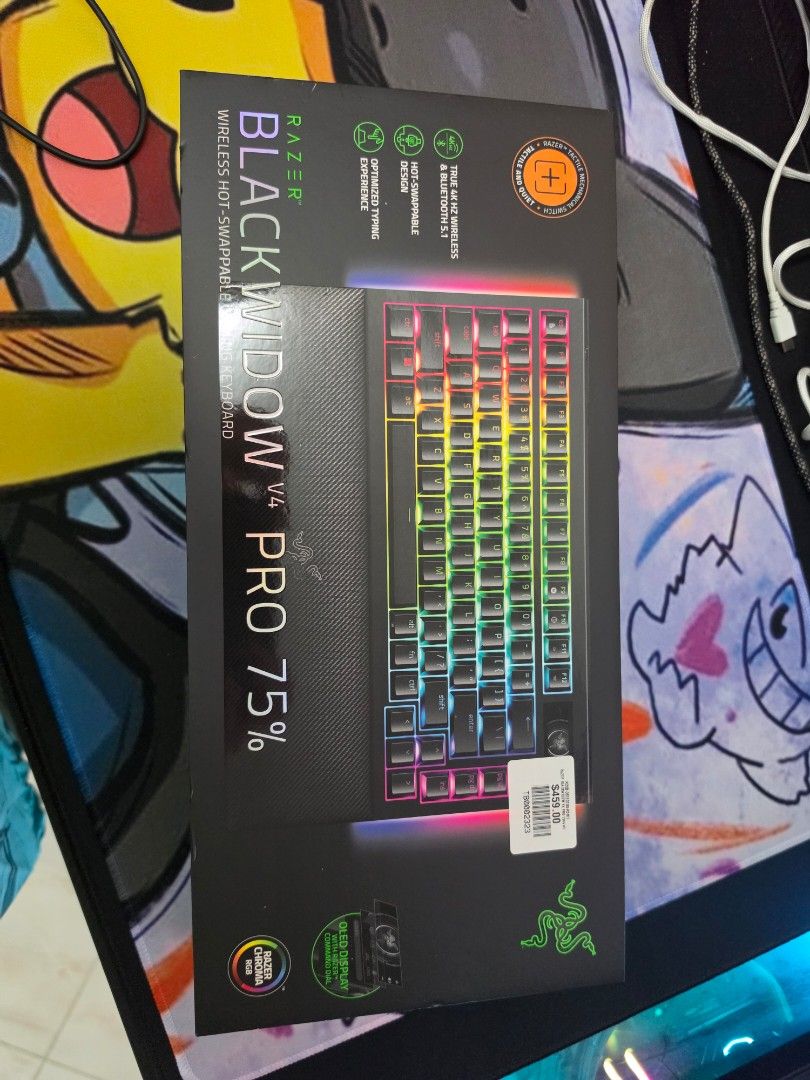 Razer BlackWidow V4 Pro 75% Wireless Keyboard