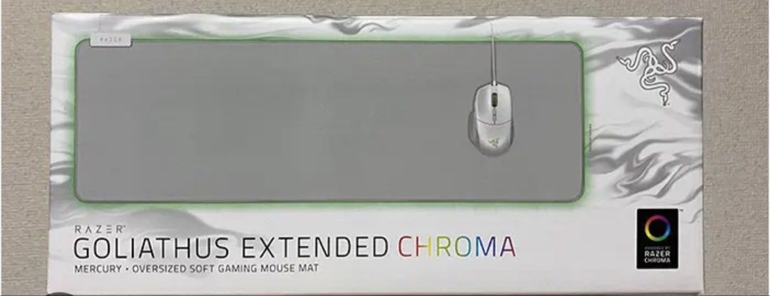 Razer Goliathus Extended Chroma Mercury White