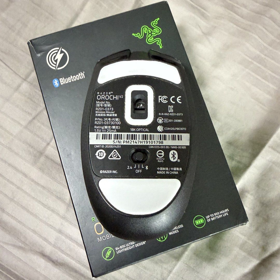 Razer Orochi V2 Mobile Wireless Gaming Mouse443778457540372481