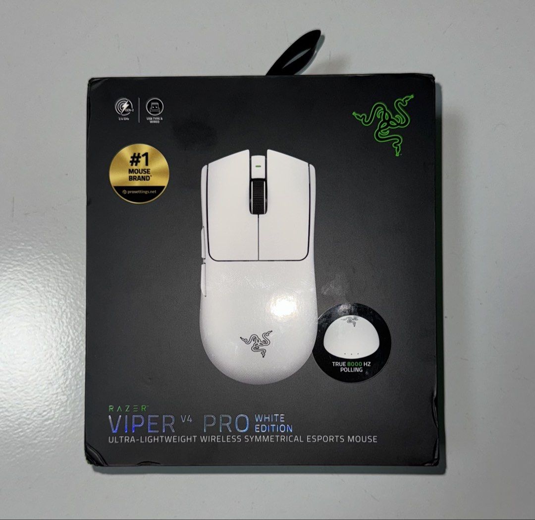 Razer Viper V4 Pro Wireless Gaming Mouse - White443896132913090561
