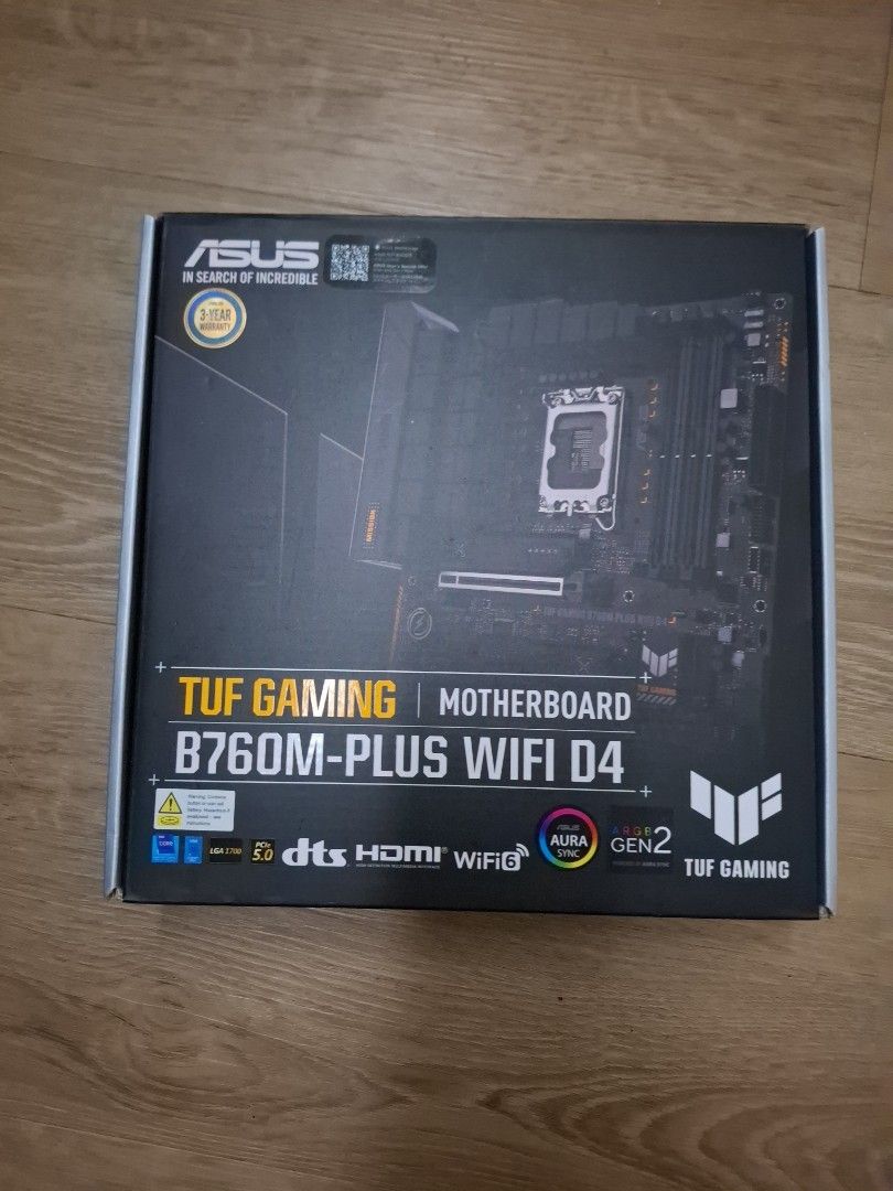 (Read description) ASUS TUF GAMING B760M-PLUS WIFI D4 Motherboard