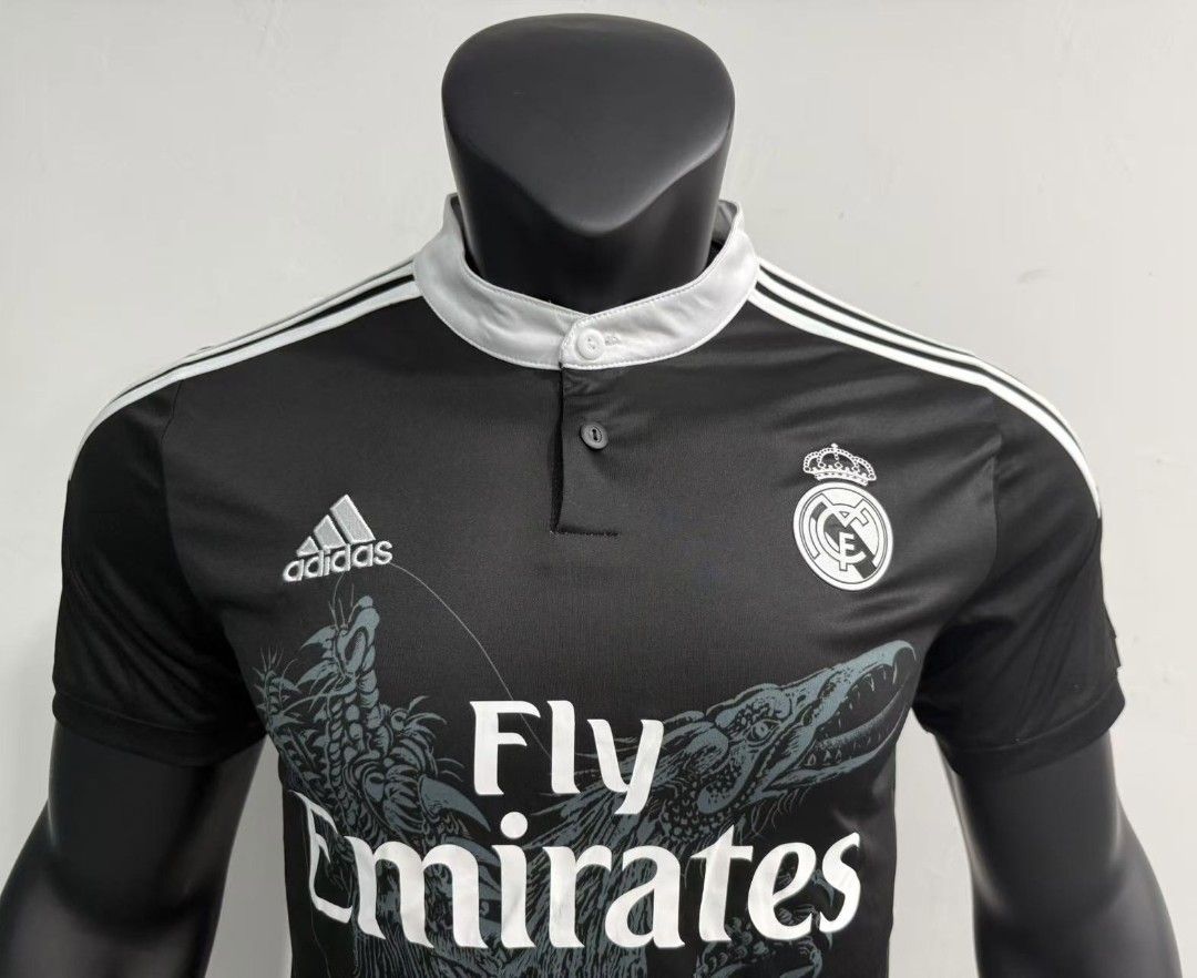 Real Madrid 14/15 Retro Jersey (Category: Activewear) located in Singapore. Submitted by calcio_sport_jersey (Listing ID 1435847874, Image 2). Description: 👕 PRE-ORDER: Customize Sports Jerseys✨ ✅ Easy Payment: Paynow ✅ Latest or Retro Style ✅ Pm Me For More Jersey Info ✅ Personalize: Name, Number, Patch ✅ High Quality Printing: $5 (Name + Number) ✅ Patch Add-ons: $2 each 🎉Free Shipping on 2+ items‼️🎉 Buy more and save on delivery/discount！ ⚠️