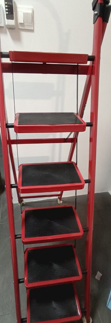 Red Step Ladder - 6 Steps444059858041589761