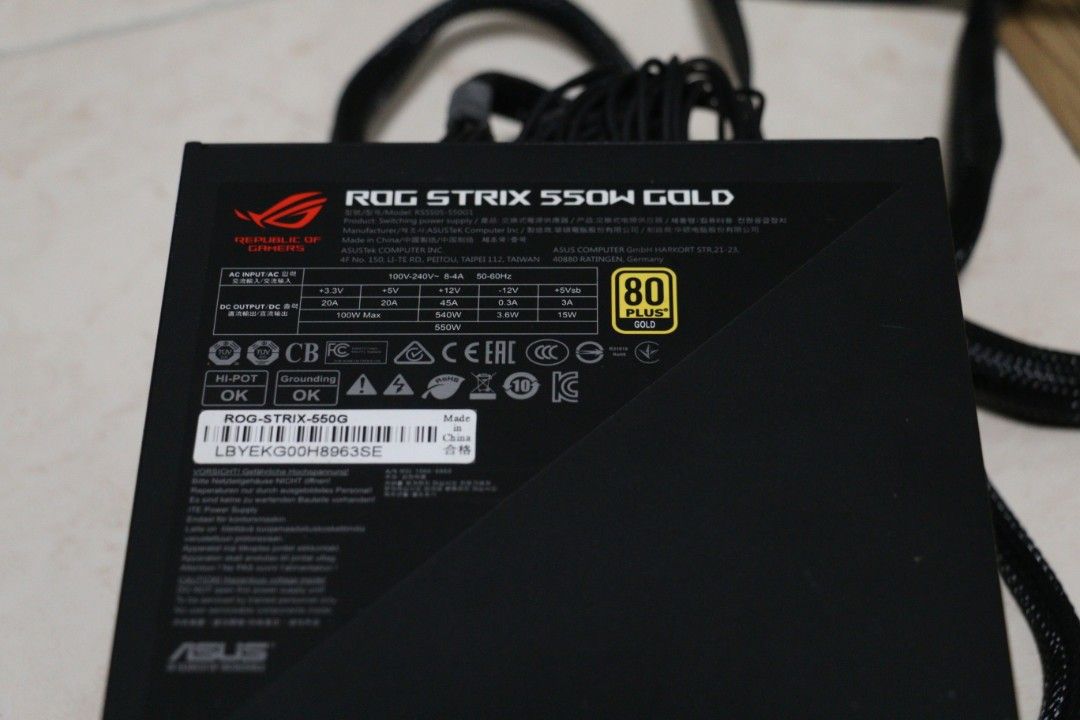 ROG STRIX 550W PSU (Modular)445679217002434562