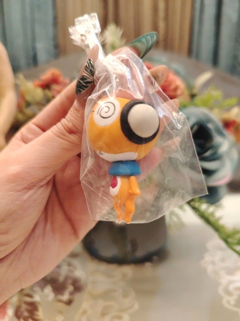Sergeant Frog/Keroro Gunso Kururu Bell Figure Keychain (Category: Character Goods) located in San Fernando. Submitted by jpmarketplace2023 (Listing ID 1435895552, Image 2). Description: 💚 All items are authentic from Japan. 💛 MOP: GCash (❌️ GCash Protect) 🩵 MOD: LBC only (❌️ S. Checkout, COD, COP) 💙 Meet-up: Vista Mall, San Fernando, Pampanga 💜 All items are on-hand. 🧡 First to pay gets the item first. ❤️ Breakable items are packed with car