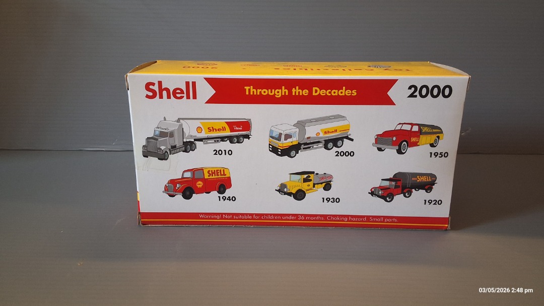 Shell Fuel Tanker Truck - Through the Decades Collection [MINT ...