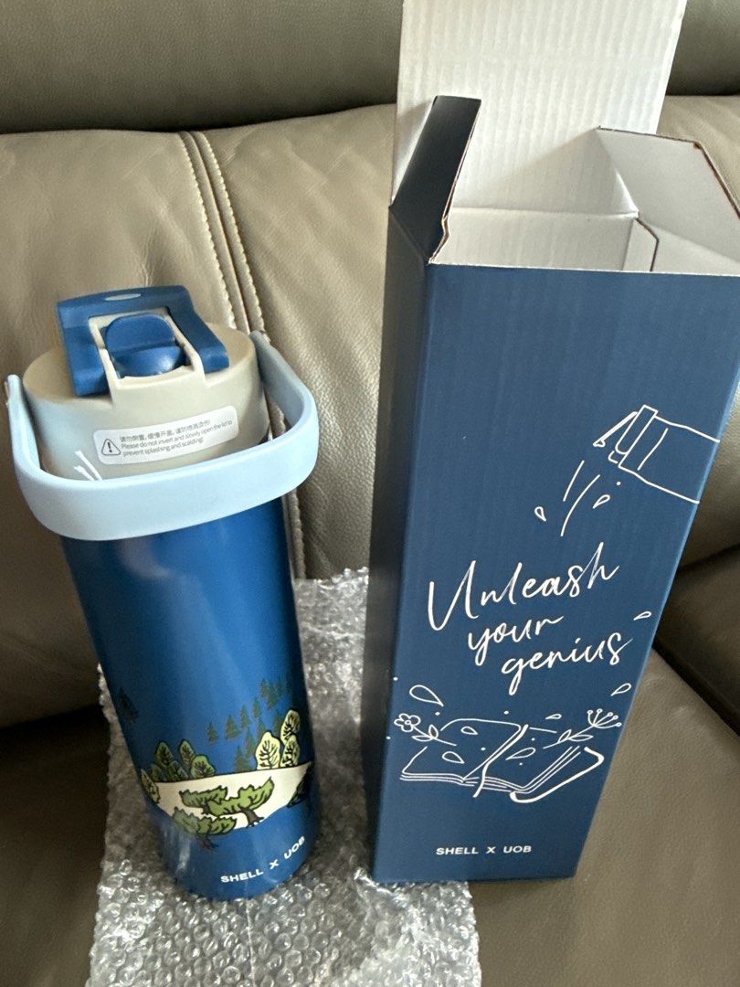Shell x Uob moomin 600ml tumblr443965278792591361
