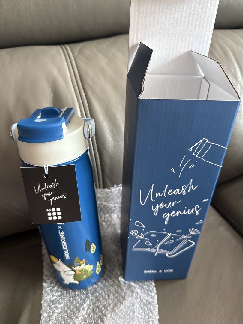 Shell x Uob moomin 600ml tumblr