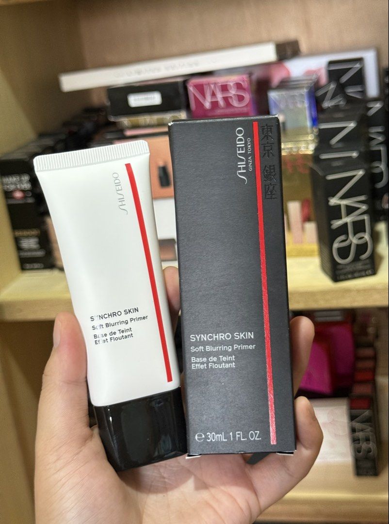 Shiseido Sychro Skin Primer (Category: Makeup) located in Taytay. Submitted by betterthanbare (Listing ID 1435822195, Image 1). Description: ✅ STRICTLY 1-2 DAYS RESERVATION ONLY ✅all prices are firm. Low ballers will not be entertained ✅all items are on hand and 100% guranteed authentic WHEN IN DOUBT DONT BUY ✅bawal sa super selan! Some boxes are deformed IF MAARTE SA MALL BUMILI :) ✅strictly no rush shipping, no order cancellation! MOP: GC@SH AN