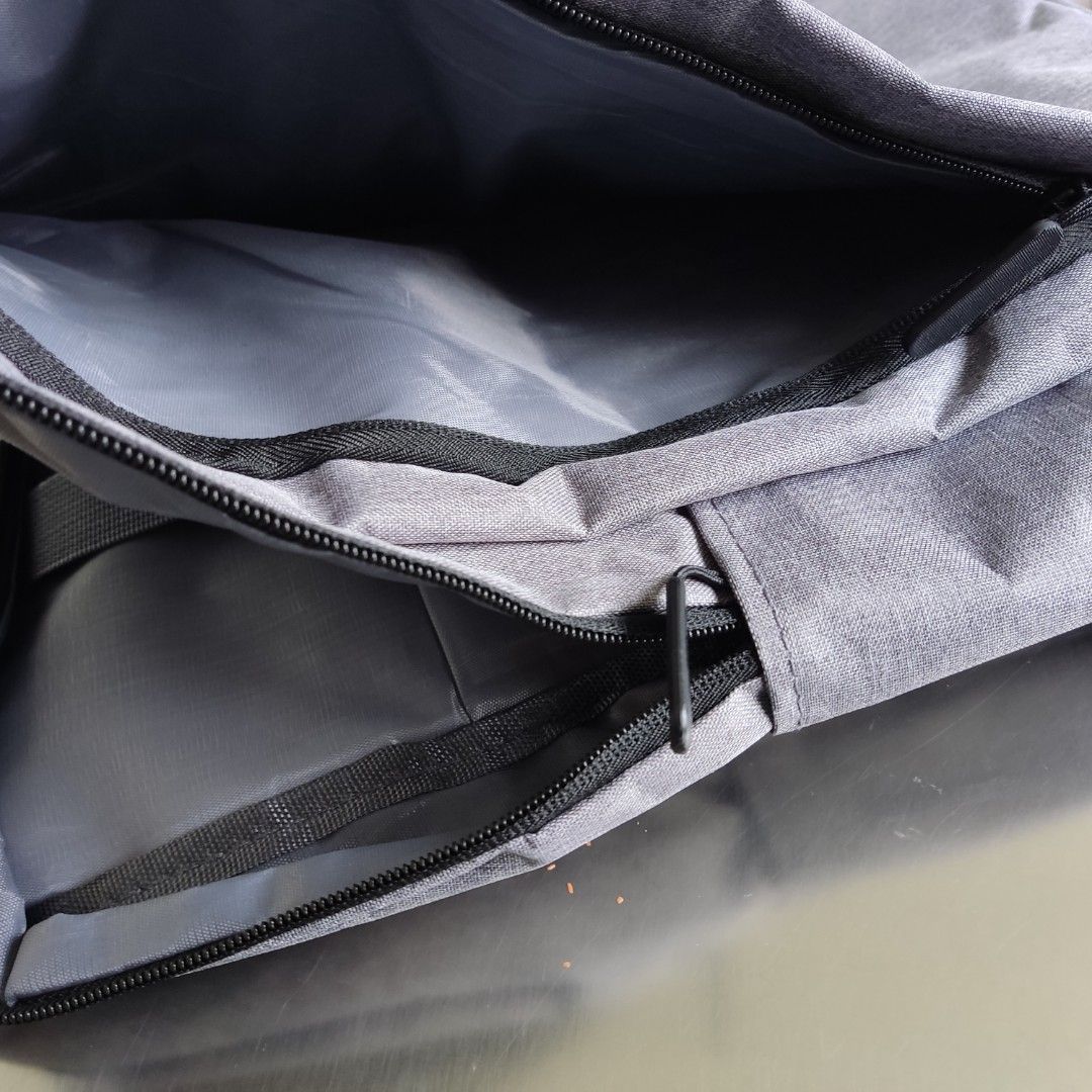 Simple Gray Bag Pack Light Laptop Backpack443781975010201604