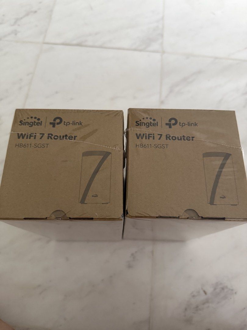 Singtel TP-Link WiFi 7 Router HB611-SGST444008979949178882