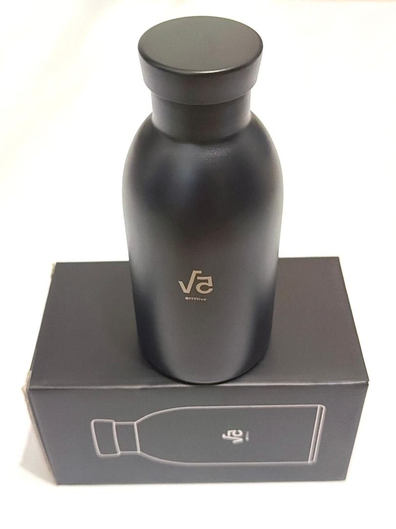 Small Thermal Bottle | 350ml | Hot & Cold | Black