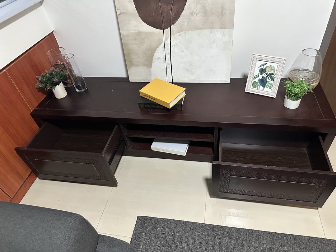 Solid wood TV console444151420242503681