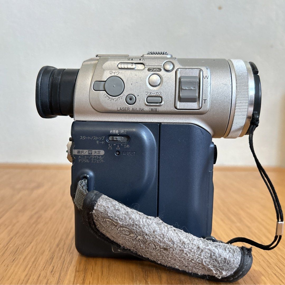 Sony Handycam PC-100 video camera mini dv (Category: Video Cameras) located in Las Pinas. Submitted by pl4y_it_4g4in (Listing ID 1435823735, Image 3). Description: Used Good working condition Issue •menu wheel ghosting • view finder (last photo) Recording ok Playback ok Nightshot ok Zoom in out ok Mic ok Speaker ok Buttons ok Screen ok Viewfinder ok Konti dust sa lens With battery, charger, and 1 used mini dv tape.