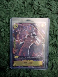 one piece card game legacy of the master One Piece: Rob Lucci Sleeves 70 ct main image 1