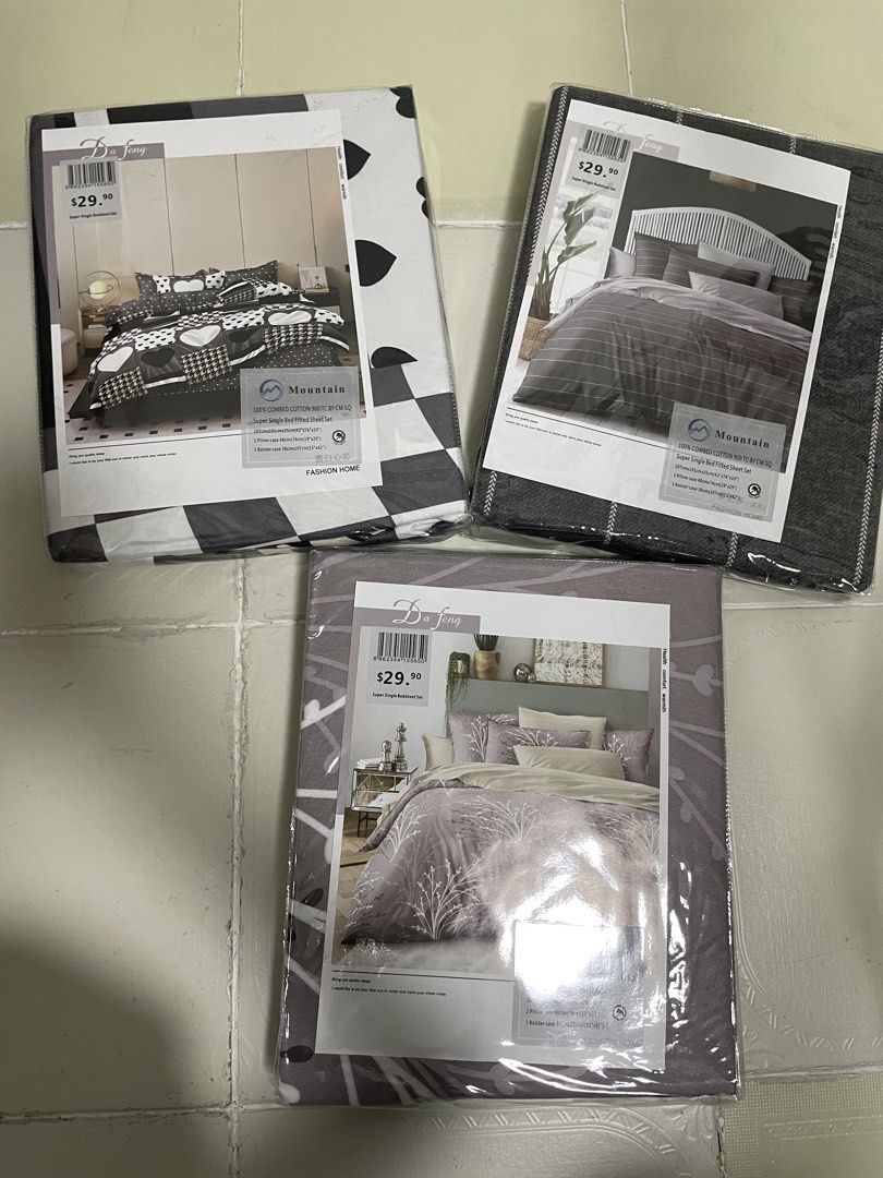 Super Single Bedsheet Set