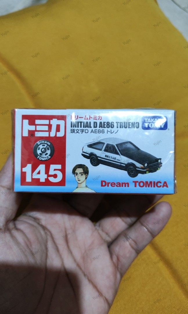Takara Tomy INITIAL D AE86 TRUENO (Category: Vehicle & Diecast Models) located in Taguig. Submitted by yujin1147 (Listing ID 1435880118, Image 1). Description: Sealed Brand New Please help me so I can buy things I needed for work. Thank you!.