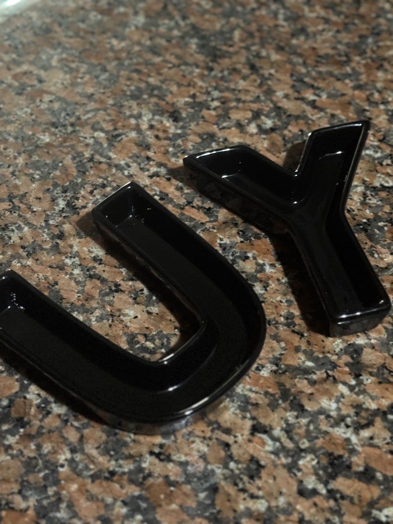 TAKE BOTH Gourdo’s Letter Shape Sauce Plate (Category: Other Kitchenware & Tableware) located in Quezon City. Submitted by sortstudio.___ (Listing ID 1435833479, Image 1). Description: Never used. Bottom stain due to storage. LAST PRICE POSTED.