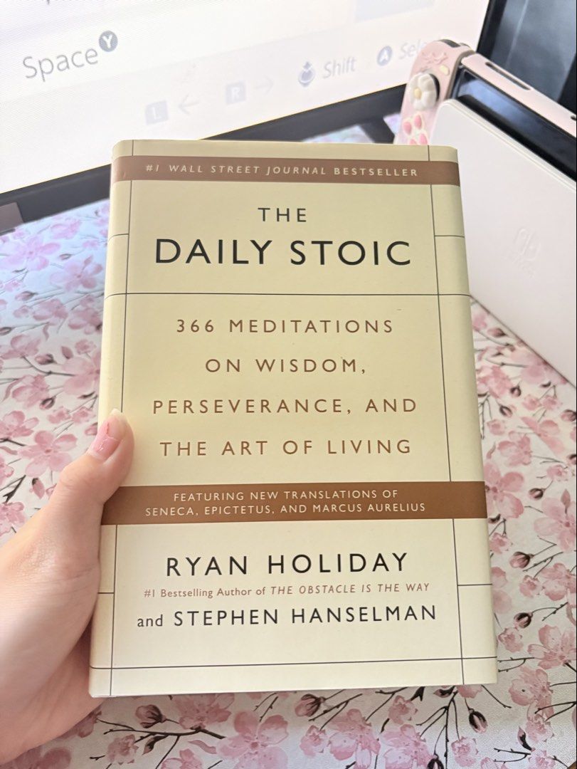 The Daily Stoic by Ryan Holiday (Category: Storybooks) located in Taguig. Submitted by theamigano (Listing ID 1435768416, Image 1). Description: The Daily Stoic by Ryan Holiday Opened and scanned one time. Never used again. Kept in best condition since bought. .