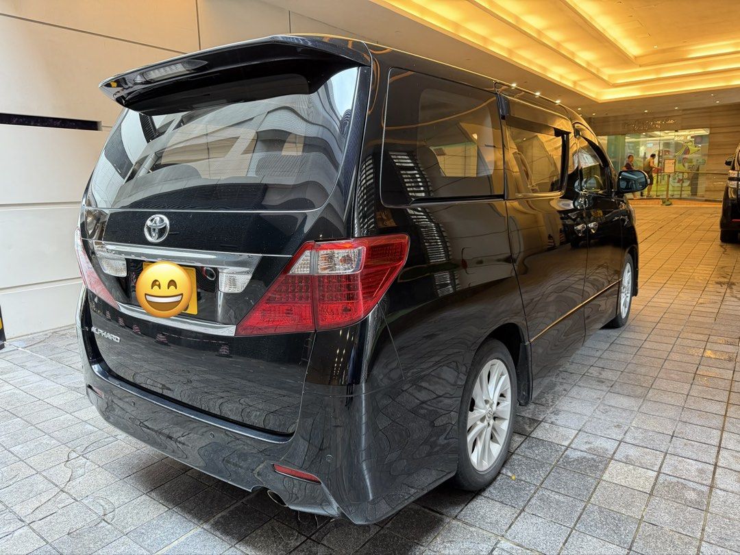 Toyota Alphard 2.4 (A) （分類：車輛放售）位於 Hong Kong。 由 lamshuho 提交（商品編號 1435895686，圖片 2）。簡介： 2字牌薄（從19年自用自今）原廠絲絨內籠、三電門、ALPINE車機有藍牙DVD、剛做保養、機件一切正常、車靚內外新淨、長泊室內（無需維修、即買即用）有意請電：林生66323989。