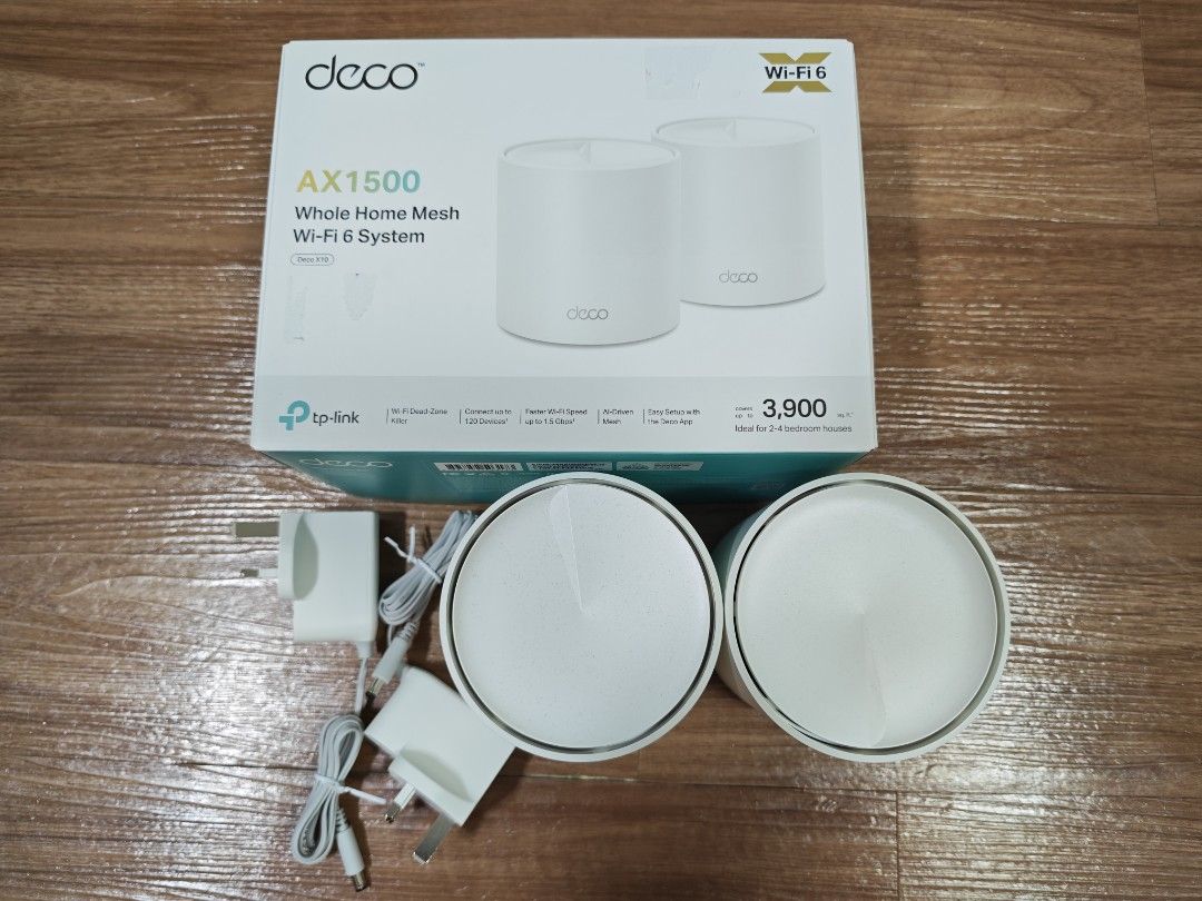 TP-Link Deco AX1500 Whole Home Mesh WiFi 6 System