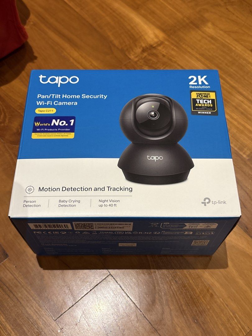 TP-Link Tapo C211 2K Pan/Tilt Home Security Camera