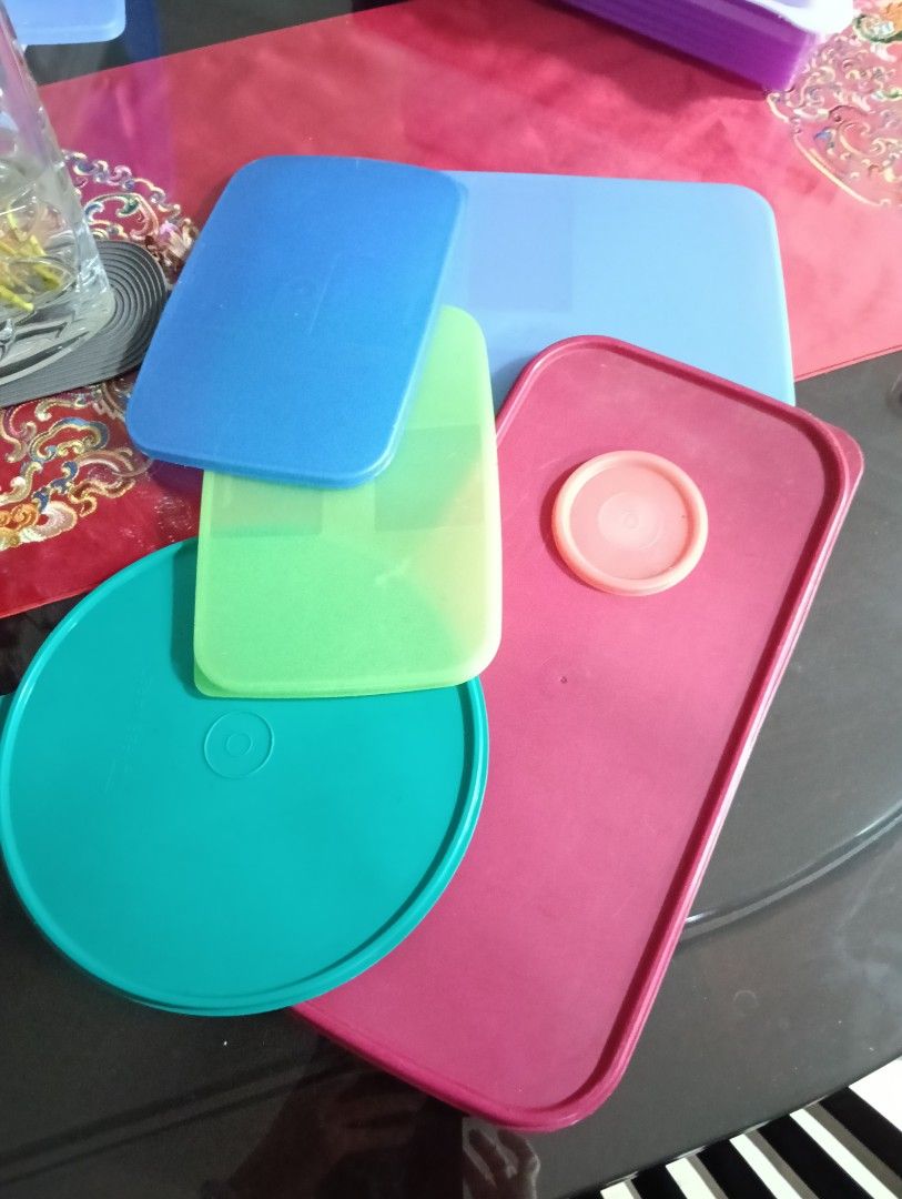 Tupperware Assorted Lids - Various Sizes & Colors443737103852513280