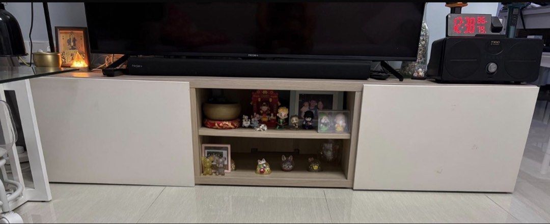 TV Console with Storage
