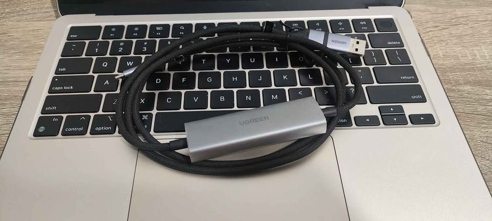 Ugreen Capture Streaming Card USB3.0 Type-C (Category: Cables & Adaptors) located in Quezon City. Submitted by jakewinrat86766 (Listing ID 1435720917, Image 1). Description: Ugreen Capture Streaming Card USB3.0 Type-C - Ports: USB-C, USB-A, and USB-C to USB-C cable - Color: Silver and black - Capture, streaming adapter. Use your devices like switch or handheld consoles etc to share the screen to your laptop, tab or even phone Use's OBS Studio for
